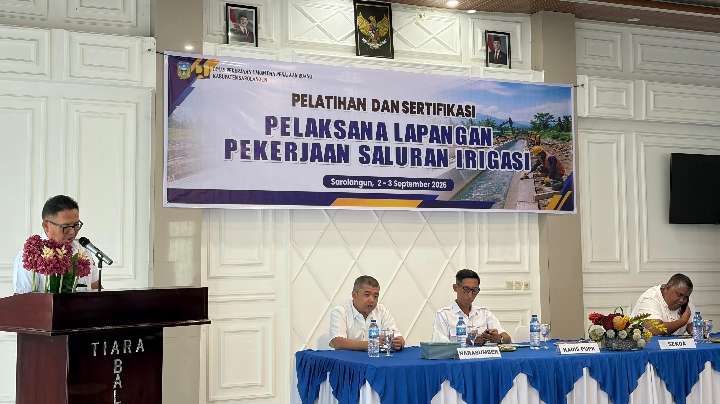 Sekda Sarolangun Muhammad Arief saat menbuka acara